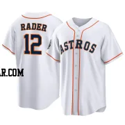 Doug Rader Youth Houston Astros White Replica 2022 World Series Home Jersey