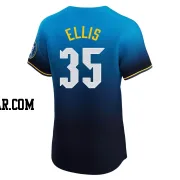 Drew Ellis Men's Philadelphia Phillies Blue Elite 2024 City Connect Jersey