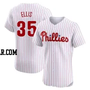 Drew Ellis Men's Philadelphia Phillies White Elite Home Jersey