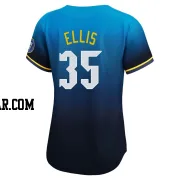 Drew Ellis Women's Philadelphia Phillies Blue Limited 2024 City Connect Jersey