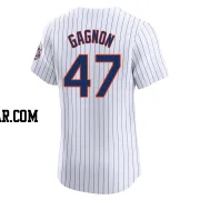 Drew Gagnon Men's New York Mets White Elite Home Jersey