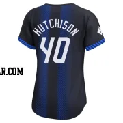 Drew Hutchison Women's Detroit Tigers Blue Limited 2024 City Connect Jersey