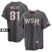 Drew Millas Youth Washington Nationals Gray Replica 2022 City Connect Jersey