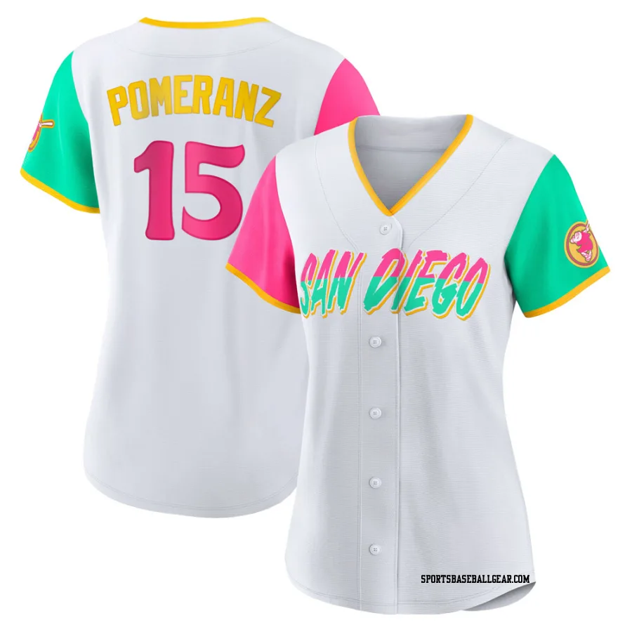 Drew Pomeranz Women's San Diego Padres White Authentic 2022 City Connect Jersey