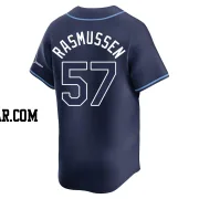 Drew Rasmussen Men's Tampa Bay Rays Navy Limited Away Jersey