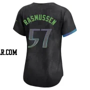 Drew Rasmussen Women's Tampa Bay Rays Charcoal Limited 2024 City Connect Jersey