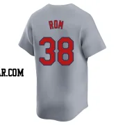 Drew Rom Men's St. Louis Cardinals Gray Limited Away Jersey