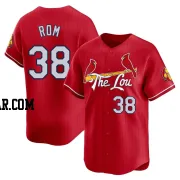 Drew Rom Men's St. Louis Cardinals Red Limited 2024 City Connect Jersey