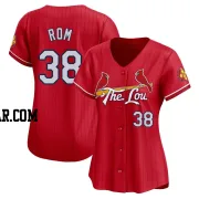 Drew Rom Women's St. Louis Cardinals Red Limited 2024 City Connect Jersey