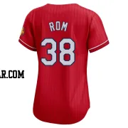 Drew Rom Women's St. Louis Cardinals Red Limited 2024 City Connect Jersey