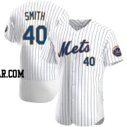 Drew Smith Men's New York Mets White Authentic Home Jersey