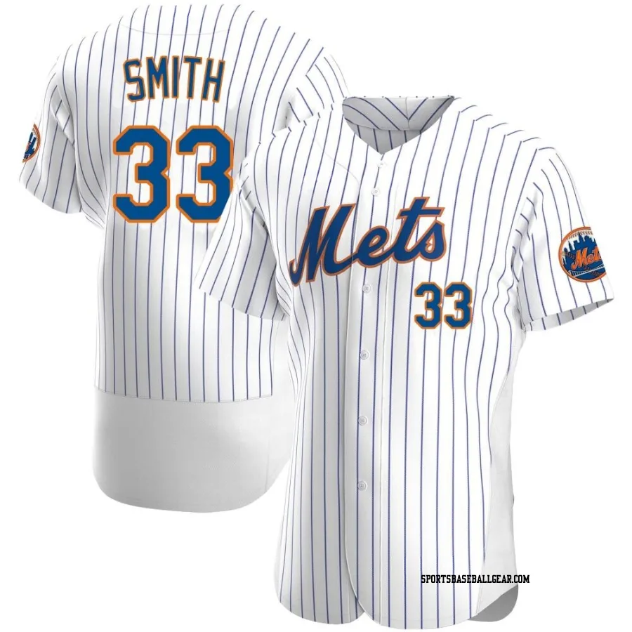 Drew Smith Men's New York Mets White Authentic Home Jersey