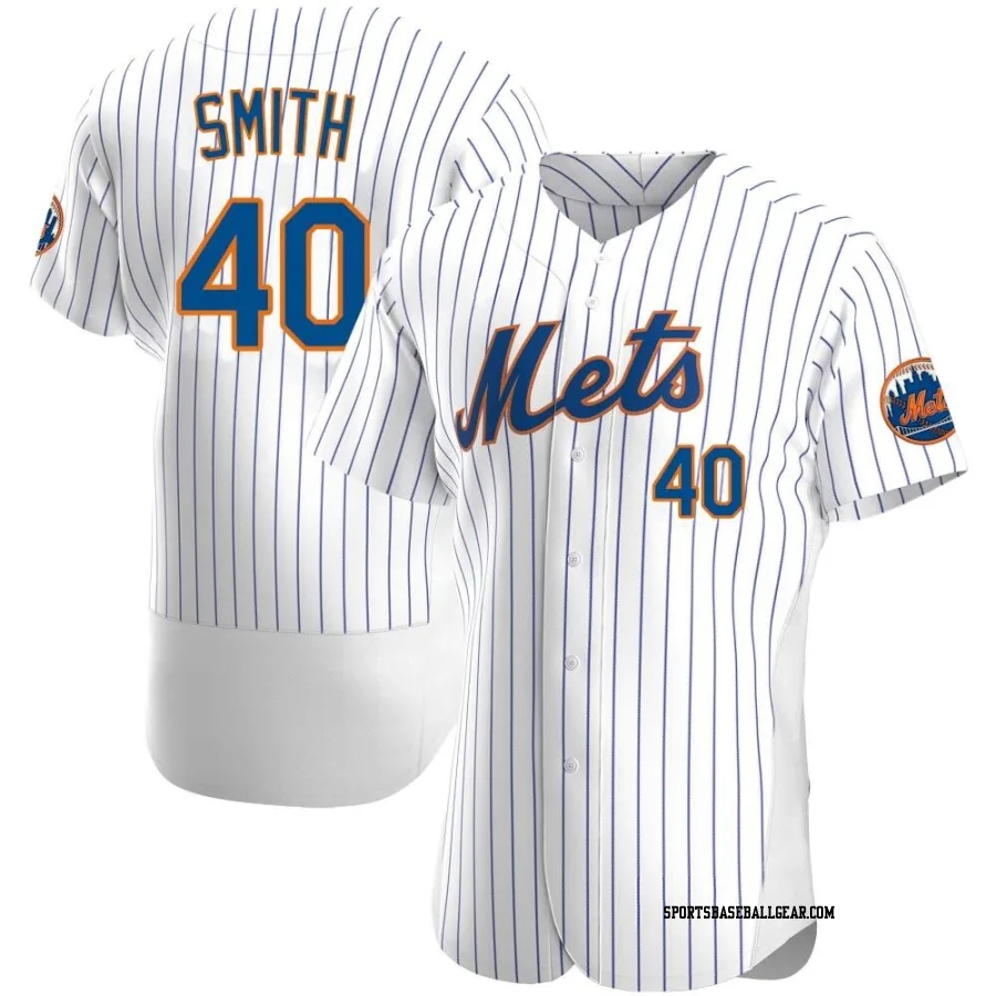 Drew Smith Men's New York Mets White Authentic Home Jersey