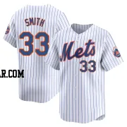 Drew Smith Men's New York Mets White Limited Home Jersey