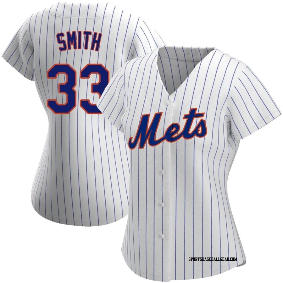 Drew Smith Women's New York Mets White Authentic Home Jersey