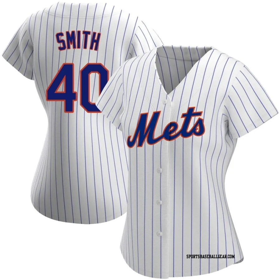 Drew Smith Women's New York Mets White Authentic Home Jersey