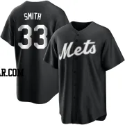 Drew Smith Youth New York Mets Black/White Replica Jersey