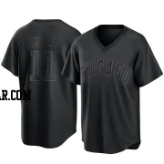 Drew Smyly Men's Chicago Cubs Black Replica Pitch Fashion Jersey