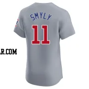 Drew Smyly Men's Chicago Cubs Gray Elite Road Jersey