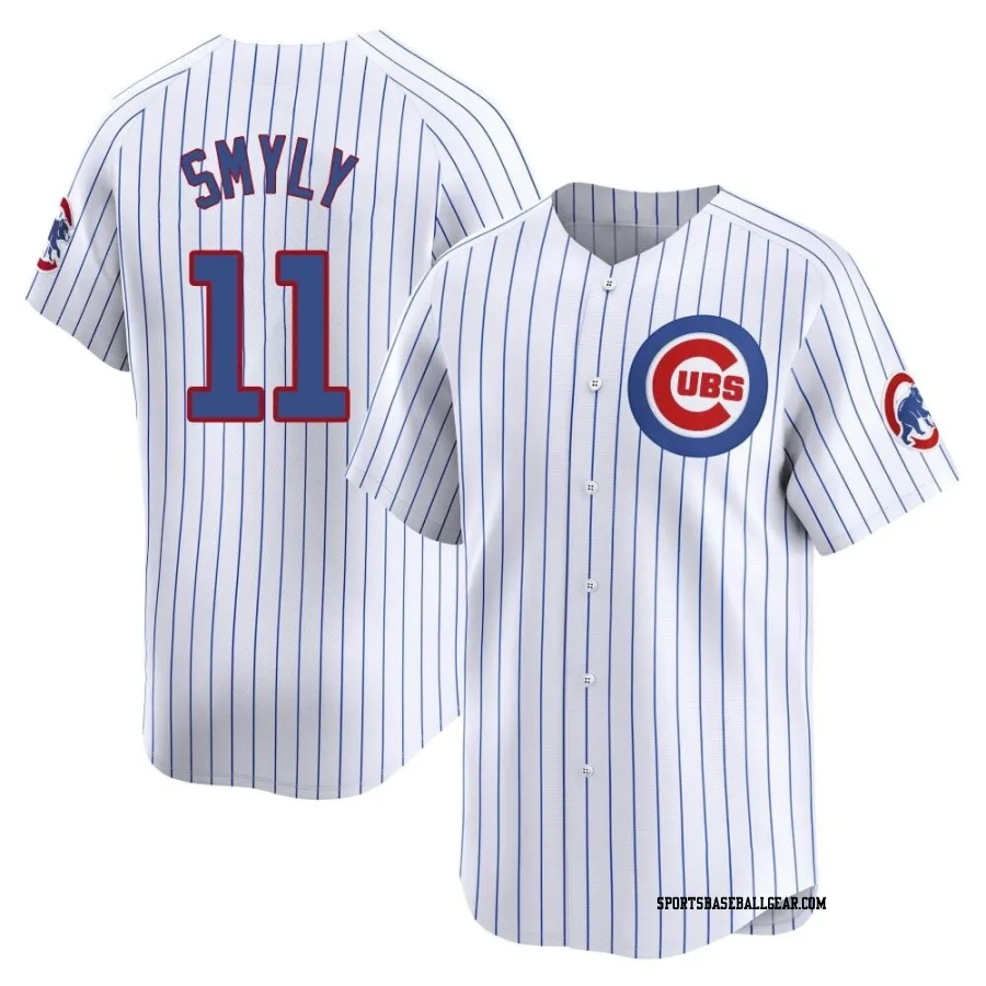 Drew Smyly Men's Chicago Cubs White Limited Home Jersey