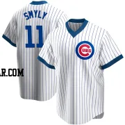 Drew Smyly Men's Chicago Cubs White Replica Home Cooperstown Collection Jersey