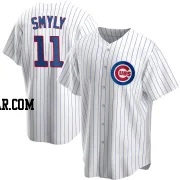 Drew Smyly Men's Chicago Cubs White Replica Home Jersey