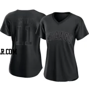 Drew Smyly Women's Chicago Cubs Black Authentic Pitch Fashion Jersey