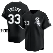 Drew Thorpe Men's Chicago White Sox Black Limited Alternate Jersey