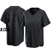 Drew Thorpe Men's Chicago White Sox Black Replica Pitch Fashion Jersey