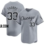 Drew Thorpe Men's Chicago White Sox Gray Limited Road Jersey