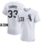 Drew Thorpe Men's Chicago White Sox White Elite Home Jersey