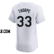 Drew Thorpe Men's Chicago White Sox White Elite Home Jersey