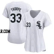 Drew Thorpe Women's Chicago White Sox White Limited Home Jersey