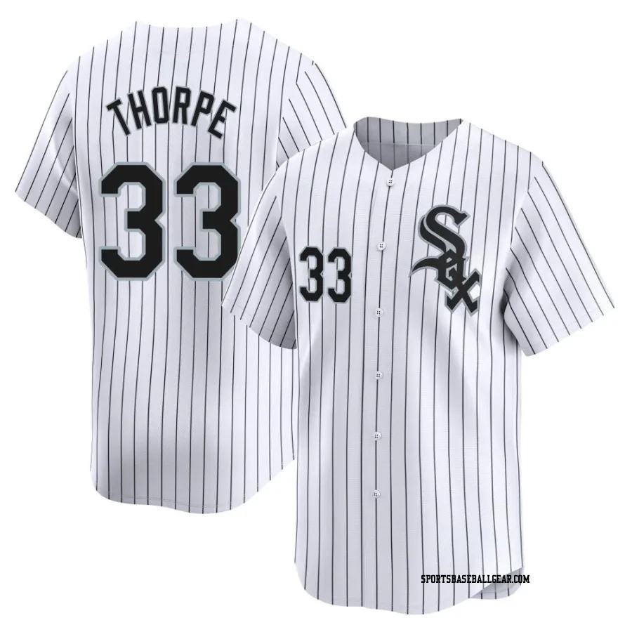 Drew Thorpe Youth Chicago White Sox White Limited Home Jersey