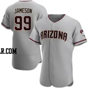 Drey Jameson Men's Arizona Diamondbacks Gray Authentic Road Jersey