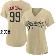 Drey Jameson Women's Arizona Diamondbacks Gold Authentic 2021 City Connect Cool Base Jersey