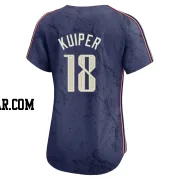 Duane Kuiper Women's Cleveland Guardians Navy Limited 2024 City Connect Jersey