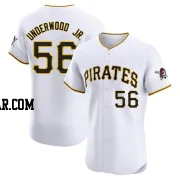 Duane Underwood Jr. Men's Pittsburgh Pirates White Elite Home Jersey