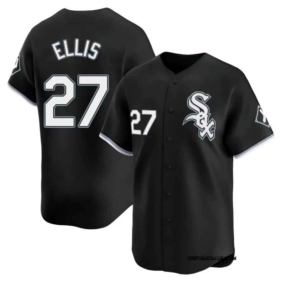 Duke Ellis Men's Chicago White Sox Black Limited Alternate Jersey