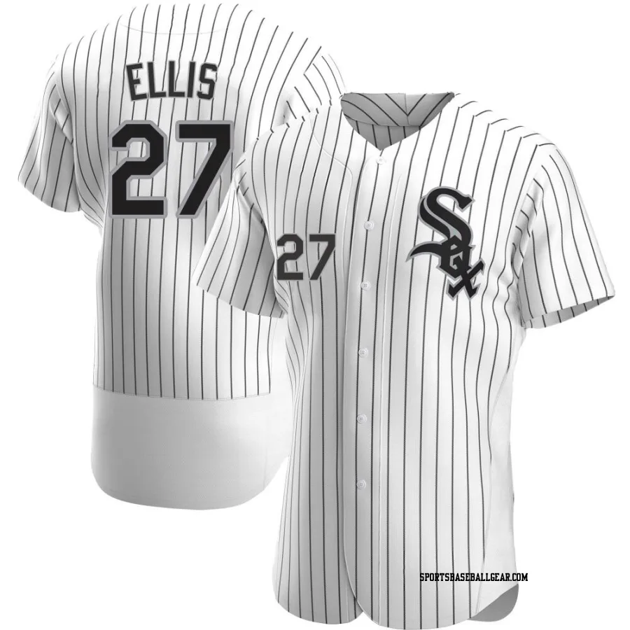 Duke Ellis Men's Chicago White Sox White Authentic Home Jersey