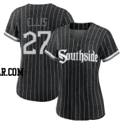 Duke Ellis Women's Chicago White Sox Black Authentic 2021 City Connect Jersey