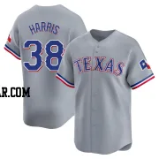 Dustin Harris Men's Texas Rangers Gray Limited Away Jersey