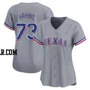 Dustin Harris Women's Texas Rangers Gray Limited Away Jersey