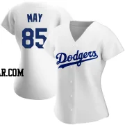 Dustin May Women's Los Angeles Dodgers White Authentic Home Jersey