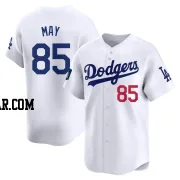 Dustin May Youth Los Angeles Dodgers White Limited 2024 World Tour Seoul Series Home Jersey