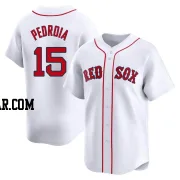 Dustin Pedroia Youth Boston Red Sox White Limited Home Jersey