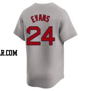 Dwight Evans Men's Boston Red Sox Gray Limited Away Jersey