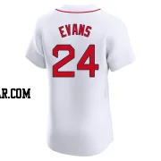 Dwight Evans Men's Boston Red Sox White Elite Home Jersey