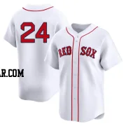 Dwight Evans Men's Boston Red Sox White Limited 2nd Home Jersey