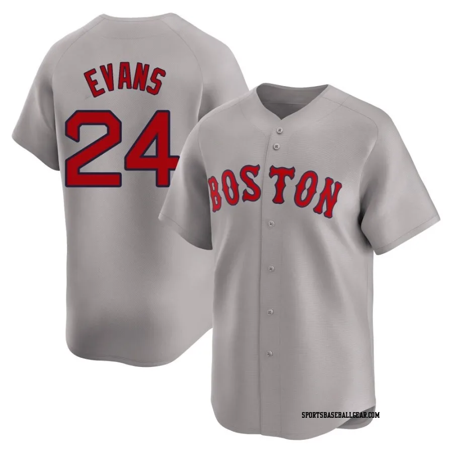 Dwight Evans Youth Boston Red Sox Gray Limited Away Jersey